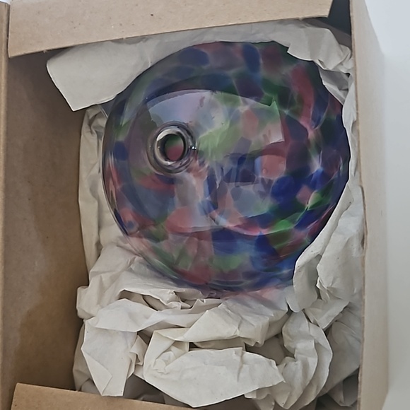 Glass oil lamp - Picture 3 of 4